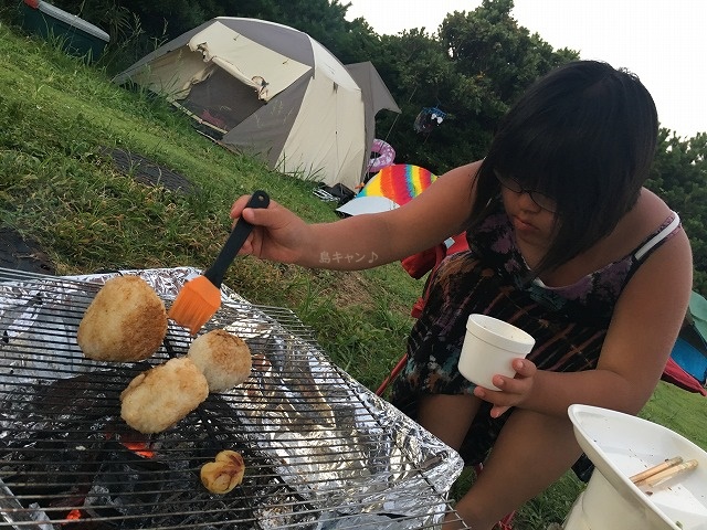 焼きおにぎり職人