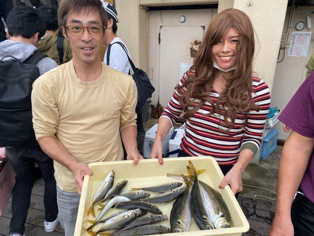 初めての釣果