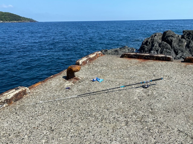 メメズ浜釣り